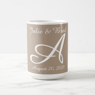 taza de café boda/aniversario
