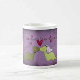 Taza De Café Boda de Dinosaurios Mug (El precioso otro dinosaur