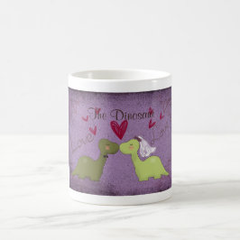Taza De Café Boda de dinosaurios Mug (Los dinosaurios)