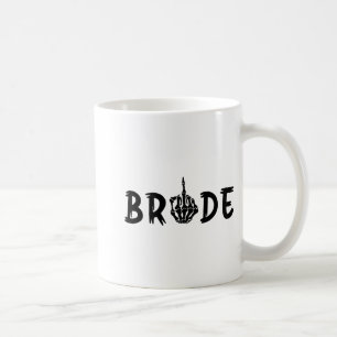 Taza De Café Boda de Halloween Novia Groom Skeleton hasta la mu