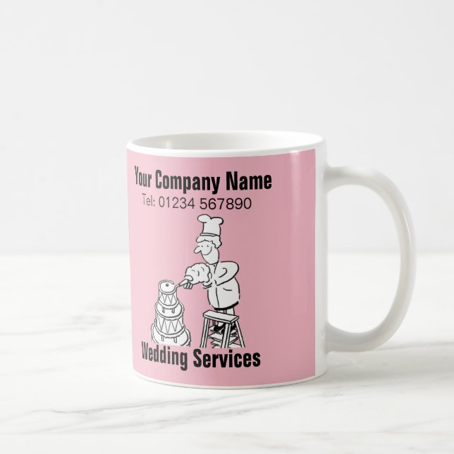 Taza De Café Boda de servicios de boda Fabricantes de tartas (Derecha)