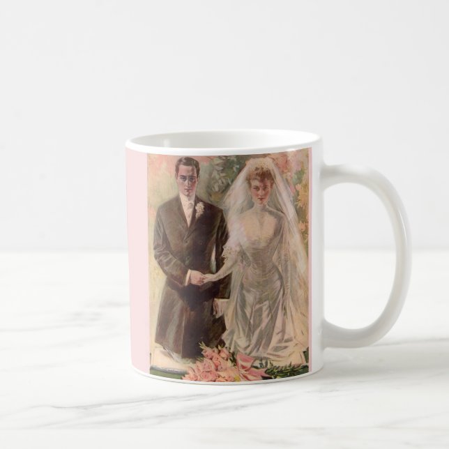 Taza De Café boda eduardiano de 1906 (Derecha)
