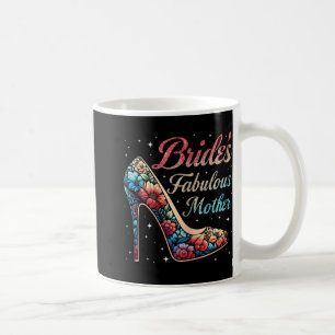 Taza De Café Boda floral fabulosa de la madre feliz boda Marri