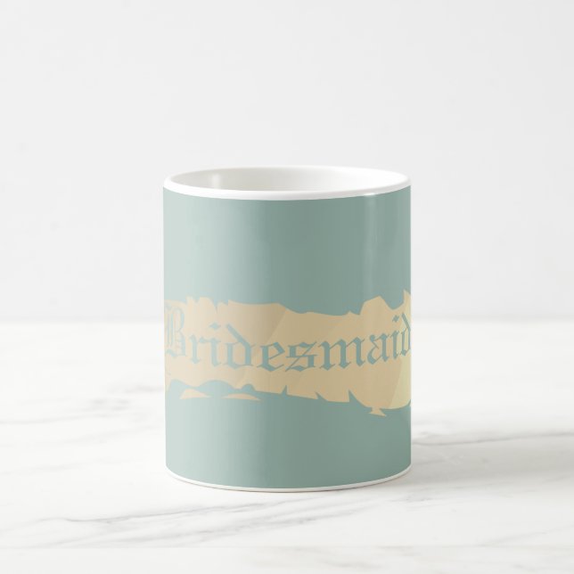 Taza De Café Boda Golden Blue (Centro)