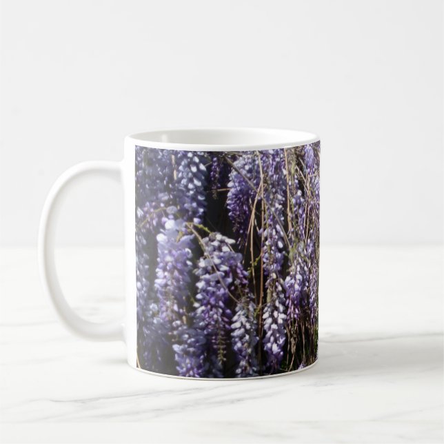 Taza De Café Boda Gracias A Gift Wisteria Violet (Izquierda)