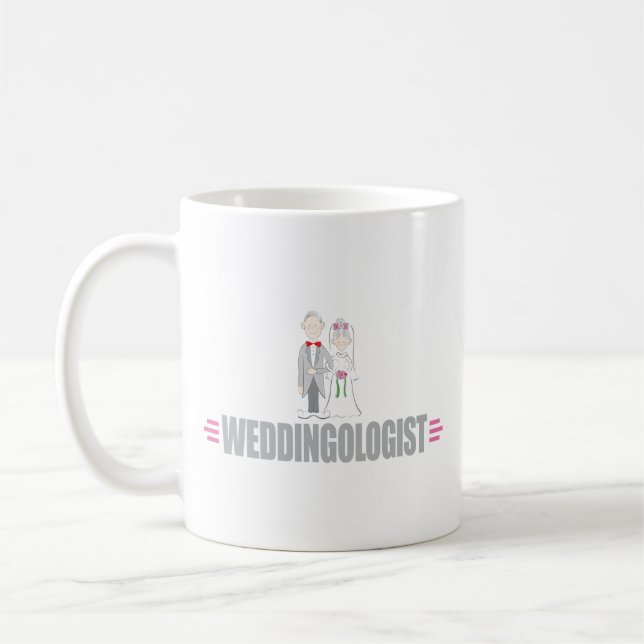 Taza De Café Boda gracioso (Izquierda)