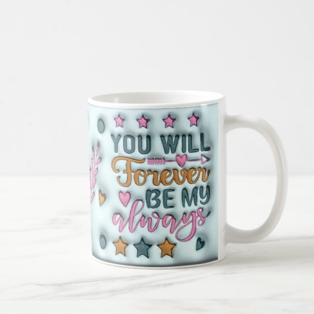 Taza De Café Boda Inflada (Derecha)