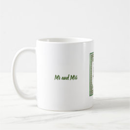 Taza De Café Boda irlandés personalizado bendice a mug 