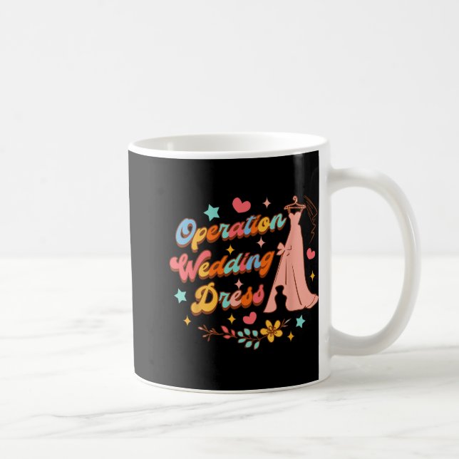 Taza De Café Boda Novia Vestido Comprador Operación Weddi (Derecha)