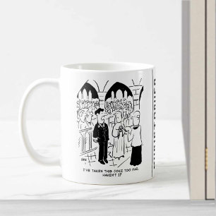 Taza De Café Boda - Novio Broma Cartoon
