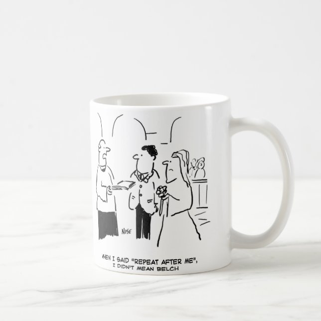Taza De Café Boda - Repita conmigo (Derecha)