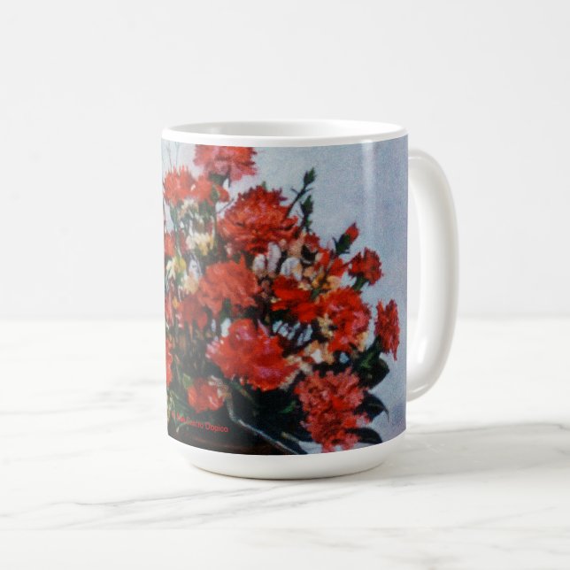 Taza de Café Bodegón de flores (Anverso derecho)