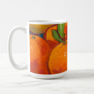 Taza De Café Bodegón de Naranjas y Limones