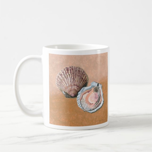 Taza De Café Bodegón de vieiras (Izquierda)