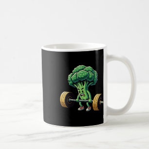 Taza De Café Bodybuild de Motivación de Gimnasio de Broccoli