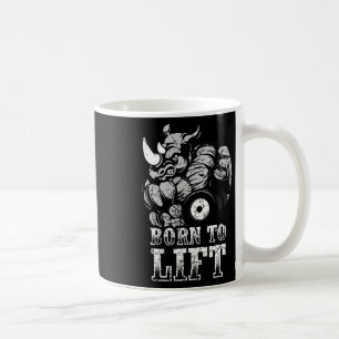 Taza De Café Bodybuilding Gym Fitness Training Muslo Rhino Gif