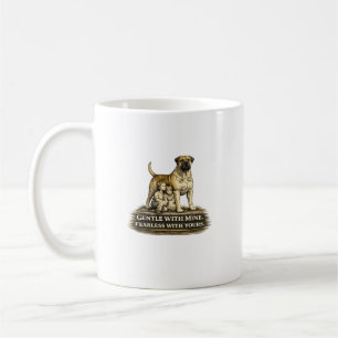 Taza De Café Boerboel – Amable con los míos, intrépido con los