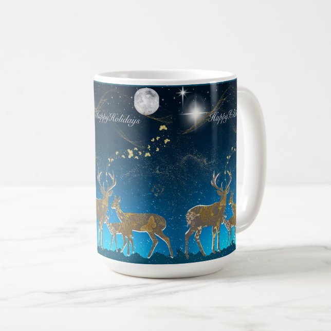 Taza De Café Boganhues Premium Christmas Print  (Anverso derecho)