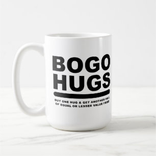 Taza De Café BOGO Hugs Mug