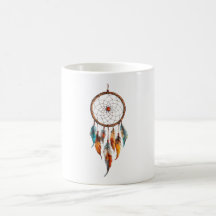 Bohemian Feather Dreamcatcher Mug