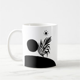 Taza De Café boho bohemian floral sun moon