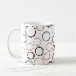 Taza De Café Boho Circles