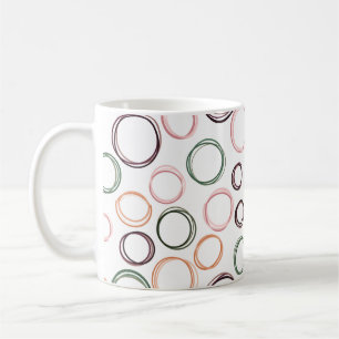 Taza De Café Boho Circles