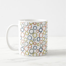 Taza De Café Boho Circles