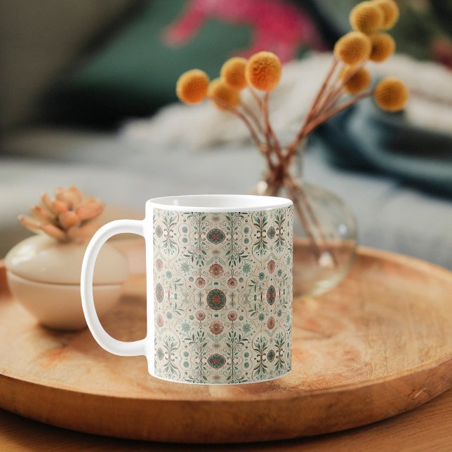 Taza De Café Boho Herb Mug (Subido por el creador)