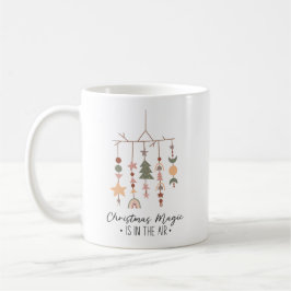 Taza De Café Boho Navidades Festividad Mágica