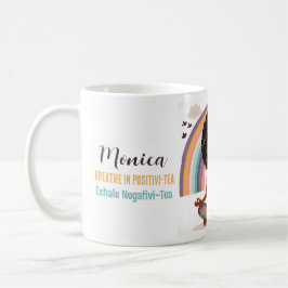 Taza De Café Boho Positivo del té Café Mug