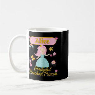 Taza De Café Boho Princesa Alice 2026 Preescolar Personalizada