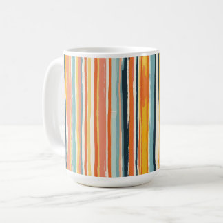 Taza De Café Boho Raya Vertical