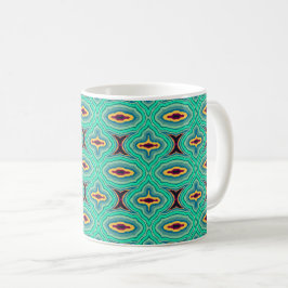Taza De Café Boho tropical suroeste Moda Geode Arte