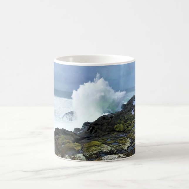 Taza De Café Boiler Bay State Wayside, Depoe Bay, Oregon (Centro)