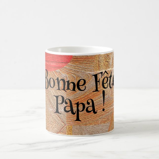 Taza De Café Bois - formes géométriques - Fête des pères (Centro)