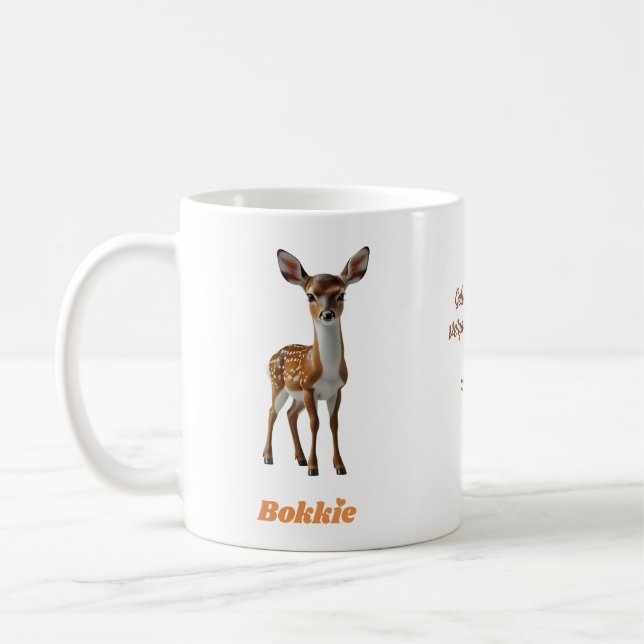 Taza De Café BOKKIE Afrikaans Saffa Expat Afrikaanse Humor (Izquierda)
