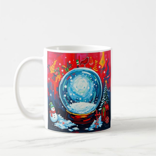 Taza De Café bola de nieve (Izquierda)