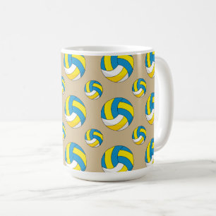 Taza De Café Bola de voleibol personalizado