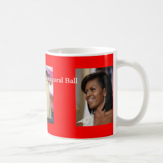 Taza De Café Bola inaugural de Obama