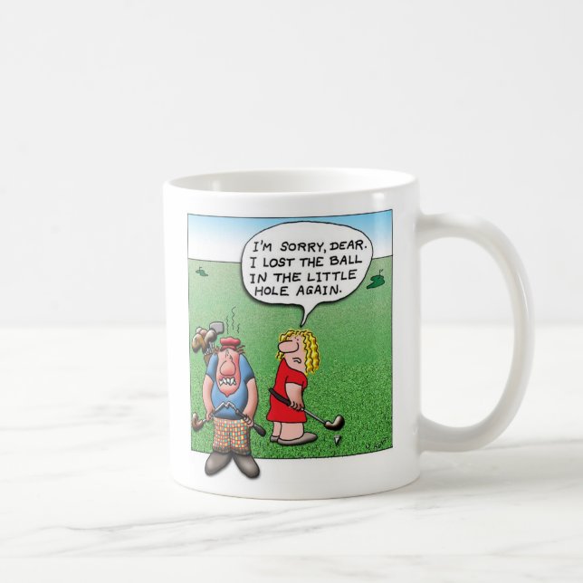 Taza De Café Bola perdida triste (Derecha)