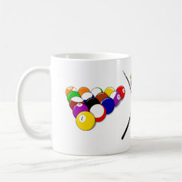 Taza De Café Bolas de billar de Billiard y Cuotas