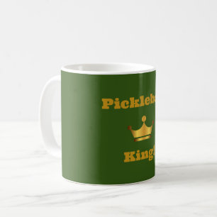 Taza De Café Bolas de bolas de agua King coffee mug - verde y o