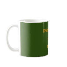 Bolas de bolas de agua King coffee mug - verde y o