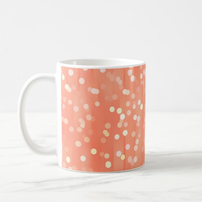Taza De Café Bolas de disco en oscuridad  (Izquierda)