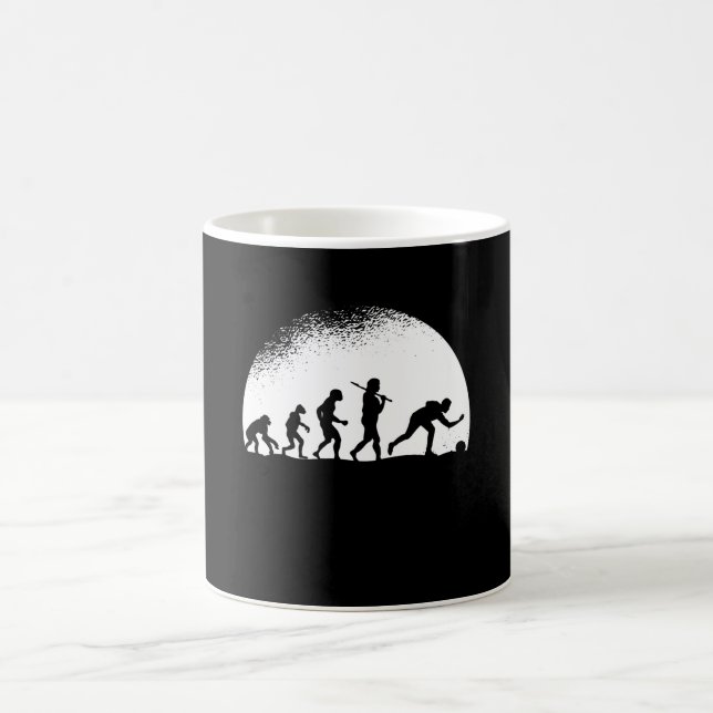 Taza De Café Bolas de la evolución (Centro)
