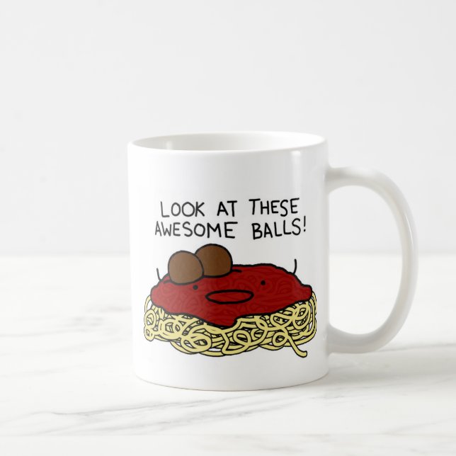 Taza De Café Bolas impresionantes (Derecha)