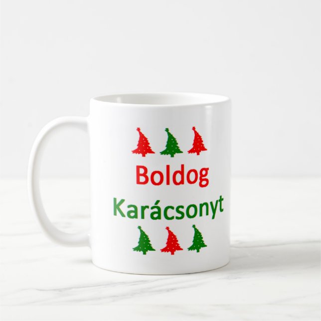 Taza De Café boldog karacsonyt coffee mug (Izquierda)