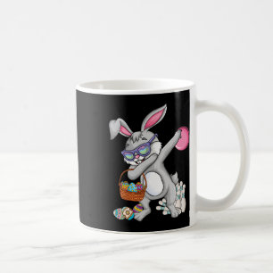 Taza De Café Boliche Byll Y Pins Bunny Oreja Huevo Cazando Pasc