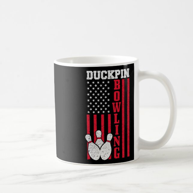 Taza De Café Boliche de duckpin (Derecha)